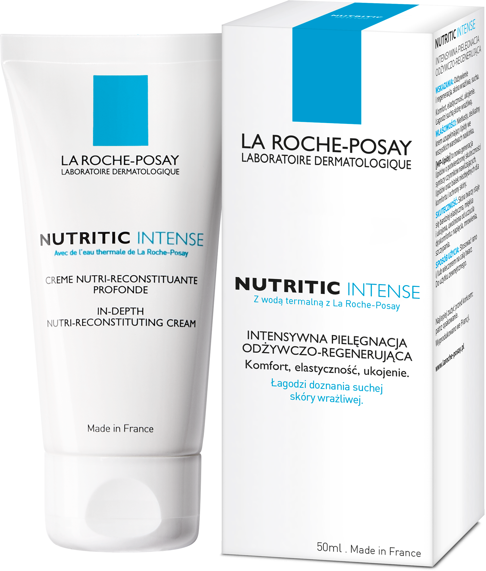 La Roche-Posay îngrijire intensivă hrănitoare și regenerantă 50 ml Nutritic Intense