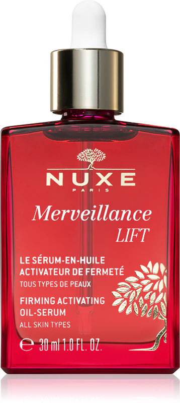 Sérum de Óleo Antienvelhecimento Firmador Nuxe Merveillance Lift