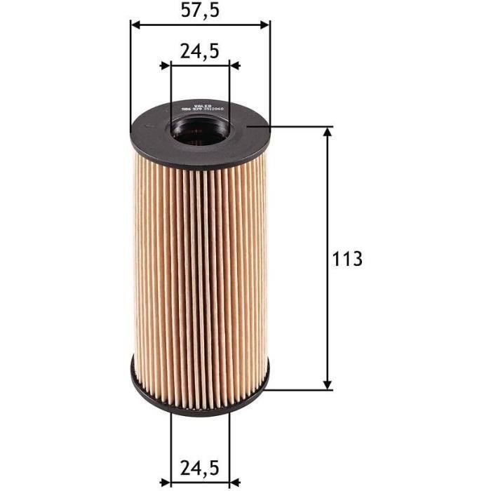 Filtro de aceite - VALEO - 586529 - FLT HUI REN MASTERIII /MAXI /ESPACE IV