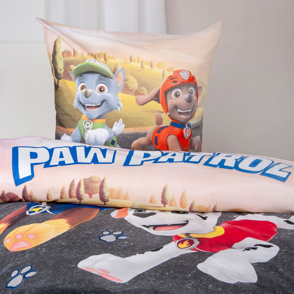 Paw Patrol bedding, 135 x 200 cm, anthracite