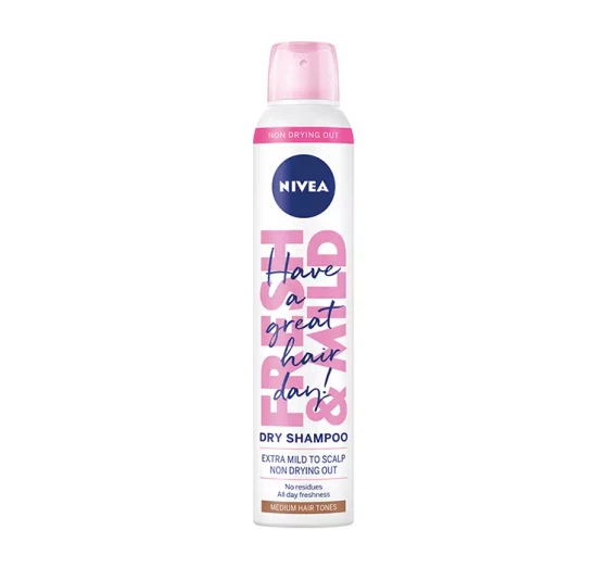 NIVEA Fresh&Mild suchy szampon dla szatynek 200 ml