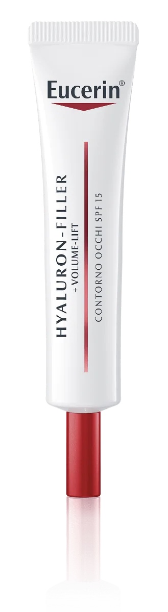 EUCERIN Eucerin Hyaluron-Filler+Volume-Lift pretgrumbu acu krēms 15 ml