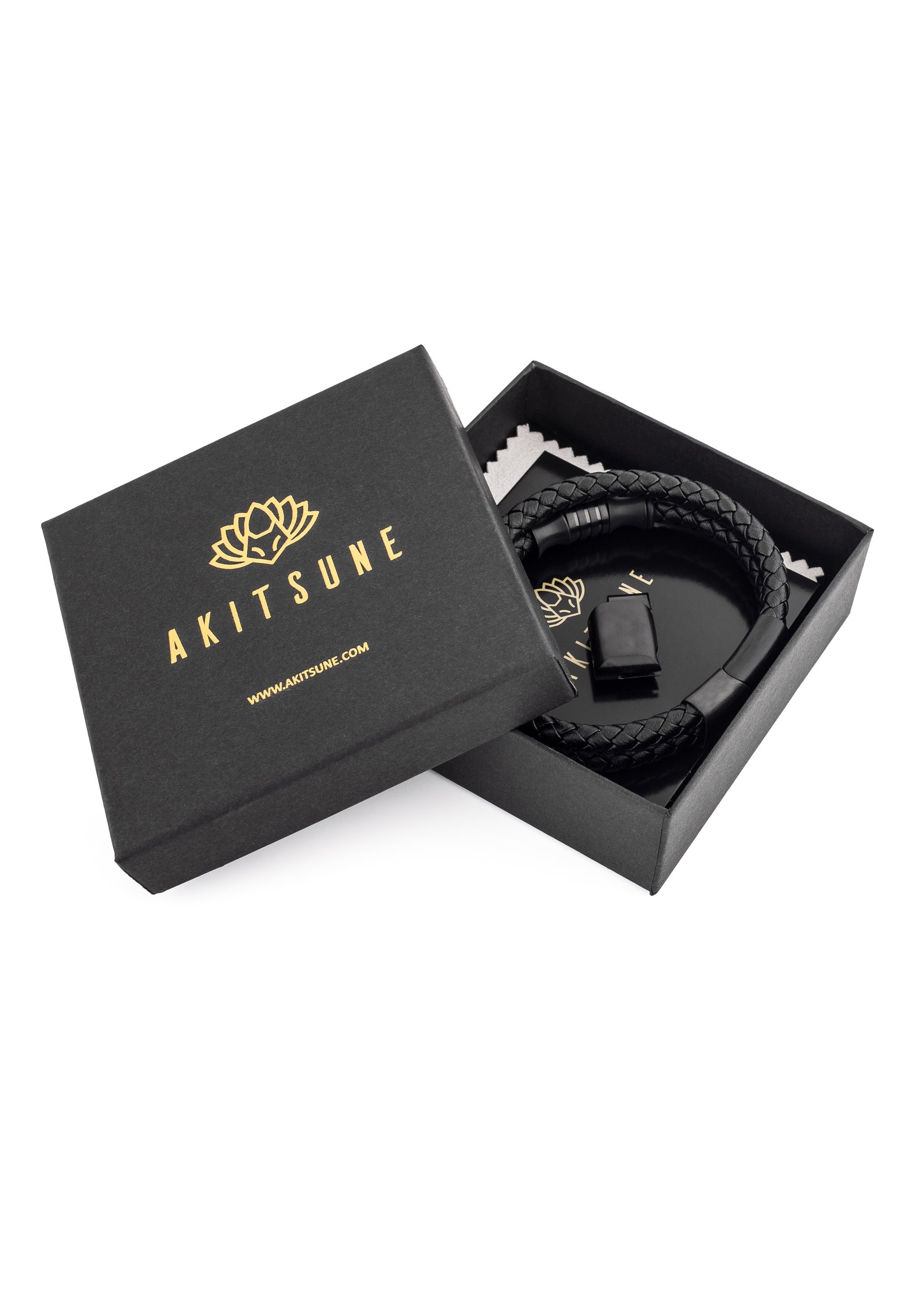 Akitsune GRACILITAS - Armband - zwart zwart