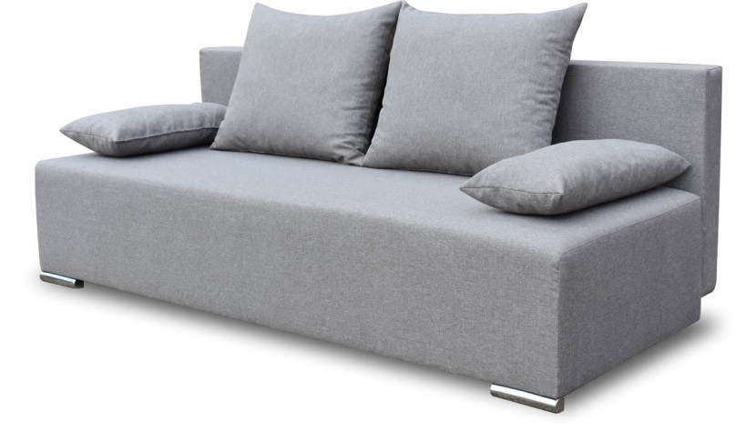 Sofa rozkładana z funkcją spania Style Szara