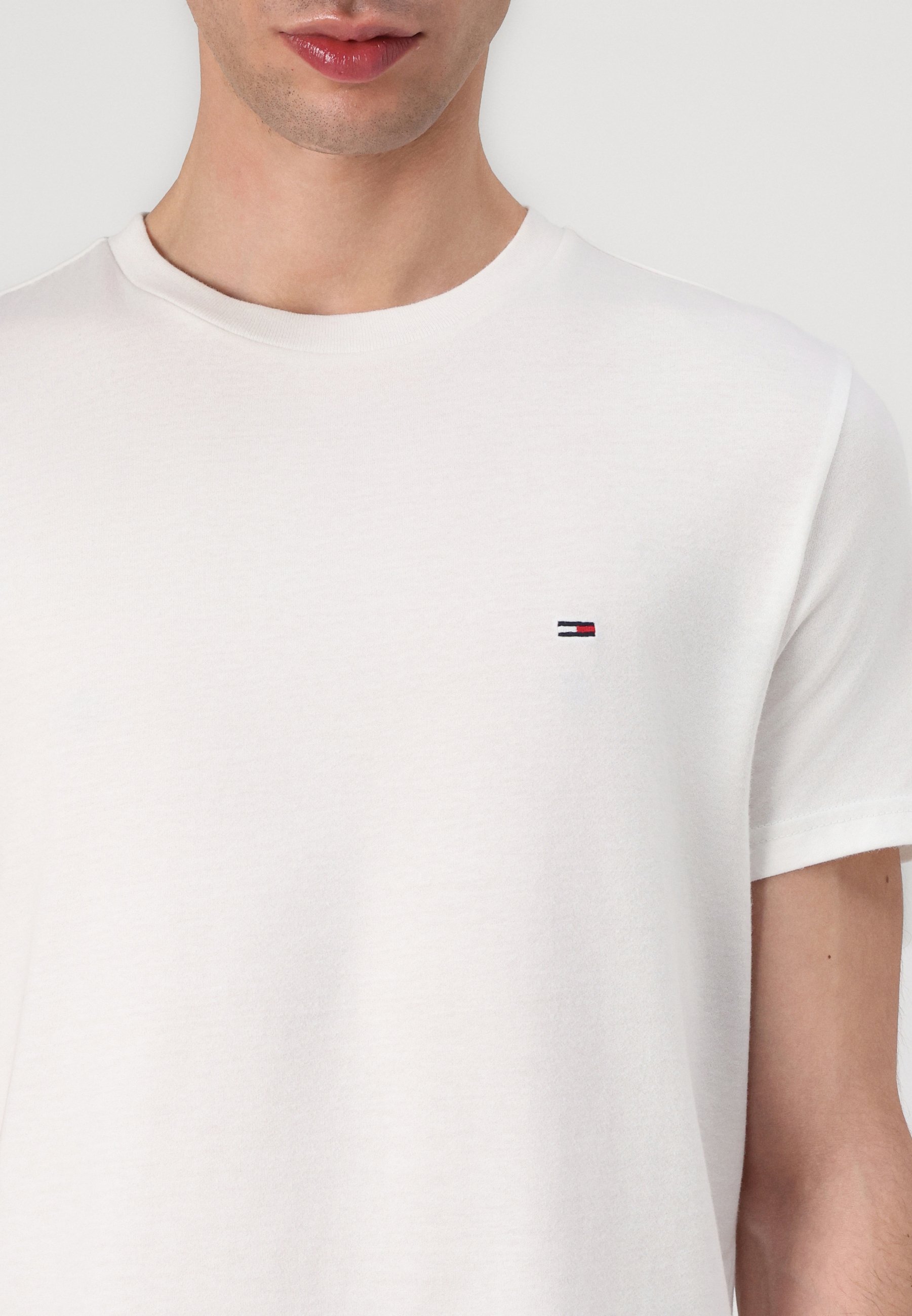 Tommy Jeans Slim Tee 2-pack - Basic T-shirt - donkerblauw/ecru
