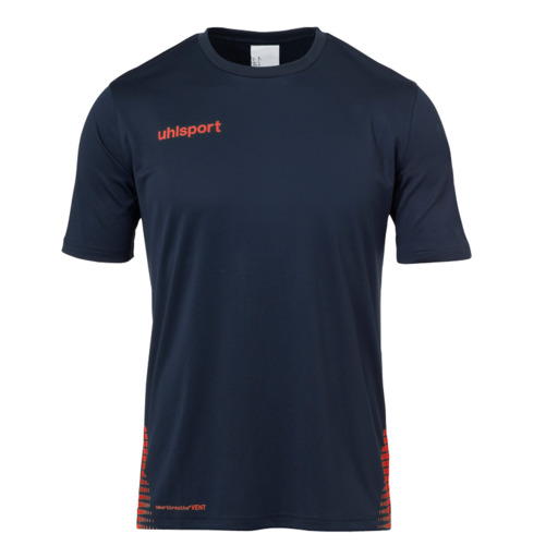  T-shirt d'entraînement Score Marine/fluo Rot Uhlsport