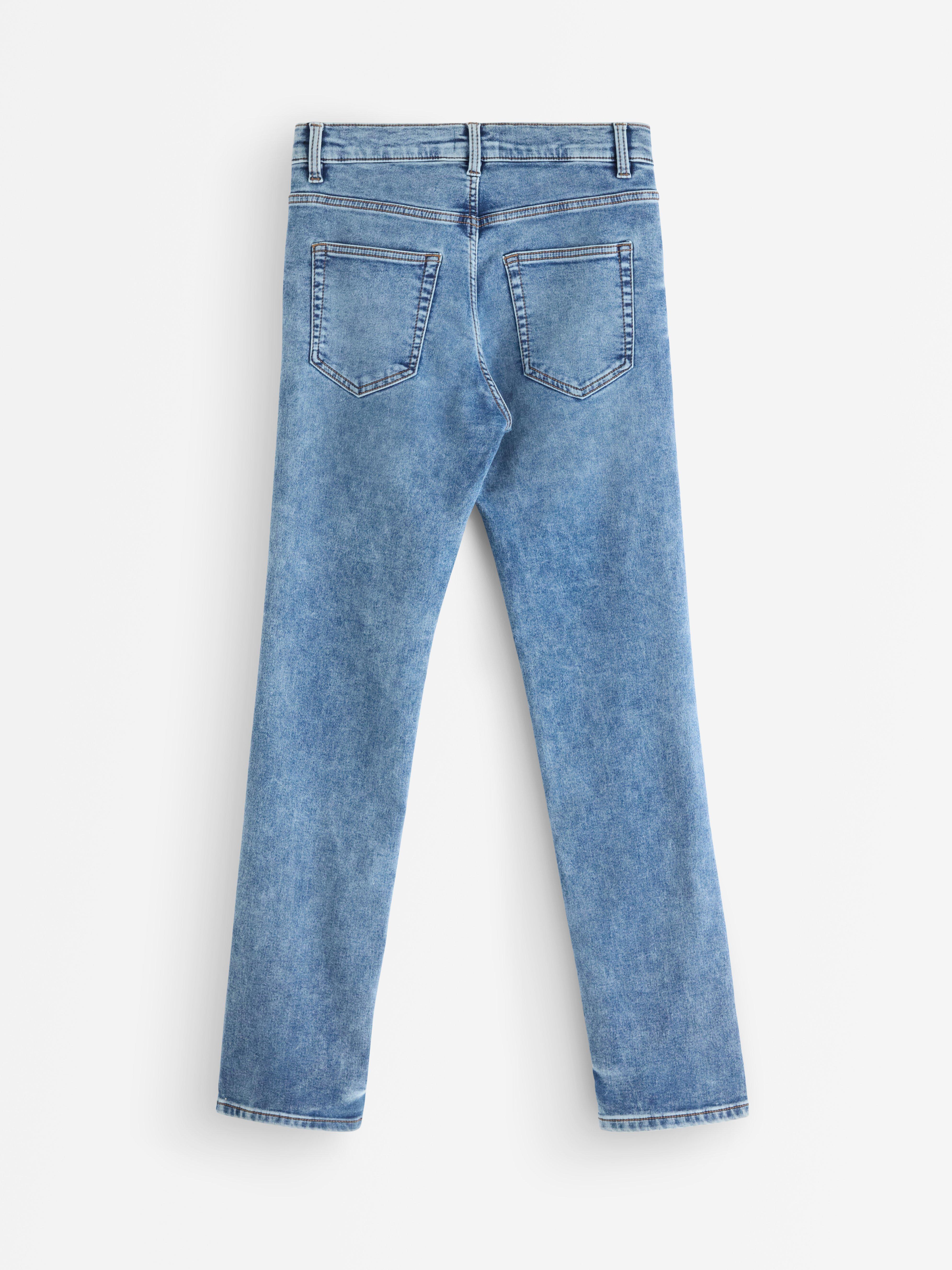 Džíny STAFFAN Regular Right s delšími nohavicemi Denim