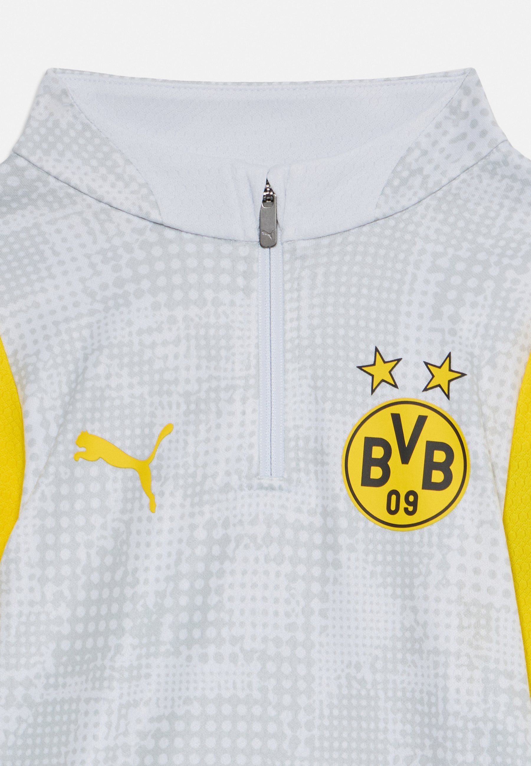 Tenue d'entraînement unisexe Puma BVB - Tenue du club - argentée/jaune vif