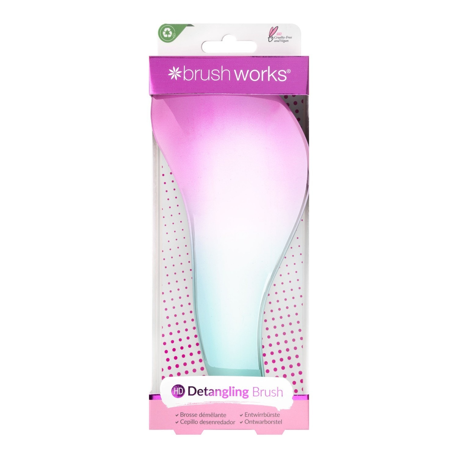 Brushworks Brosse démêlante professionnelle
