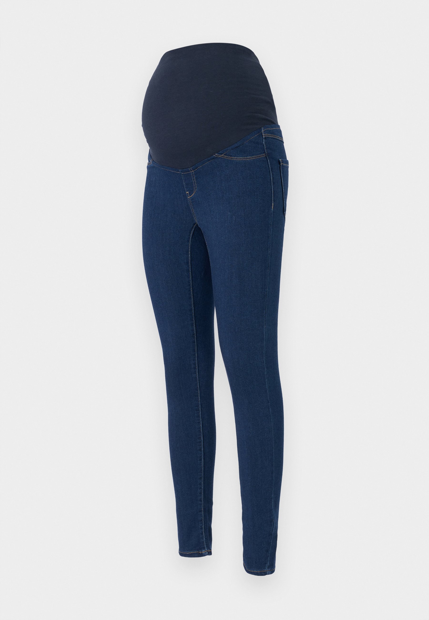 ONLY MATERNITY OLMRAIN LIFE - Jeans Skinny Fit - blu scuro