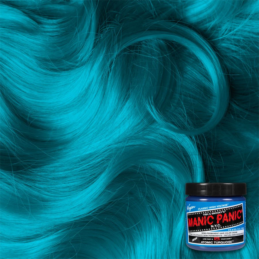 Manic Panic Turquoise atomique