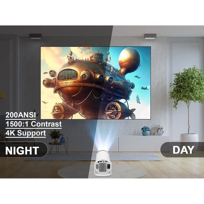 Mini Projector - Magcubic - HY300 - 4K - WiFi 6 - Bluetooth 5.0 - 130 Inches