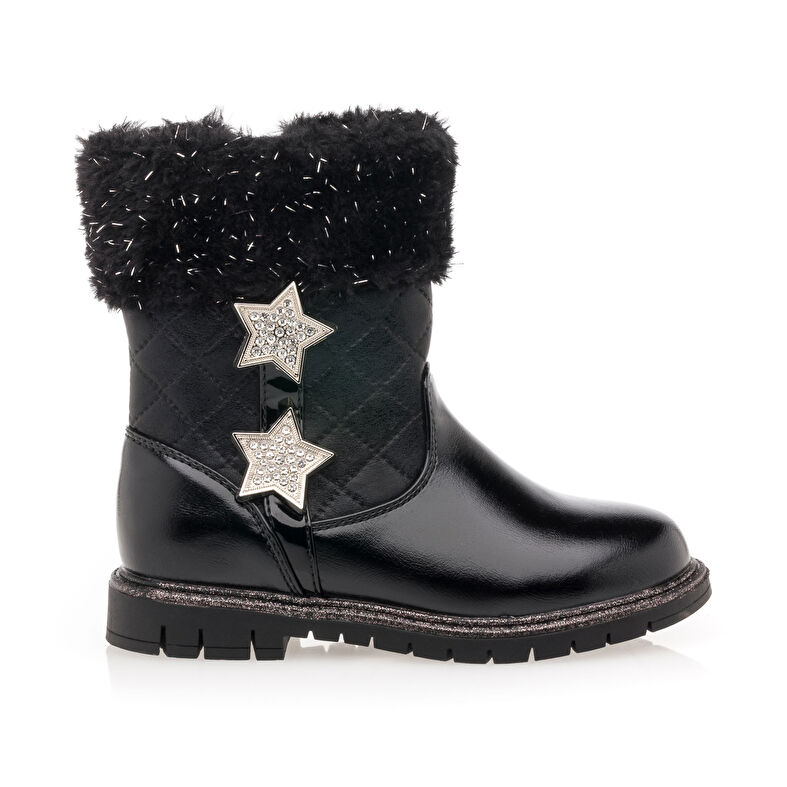 Botas negras para niñas/botines