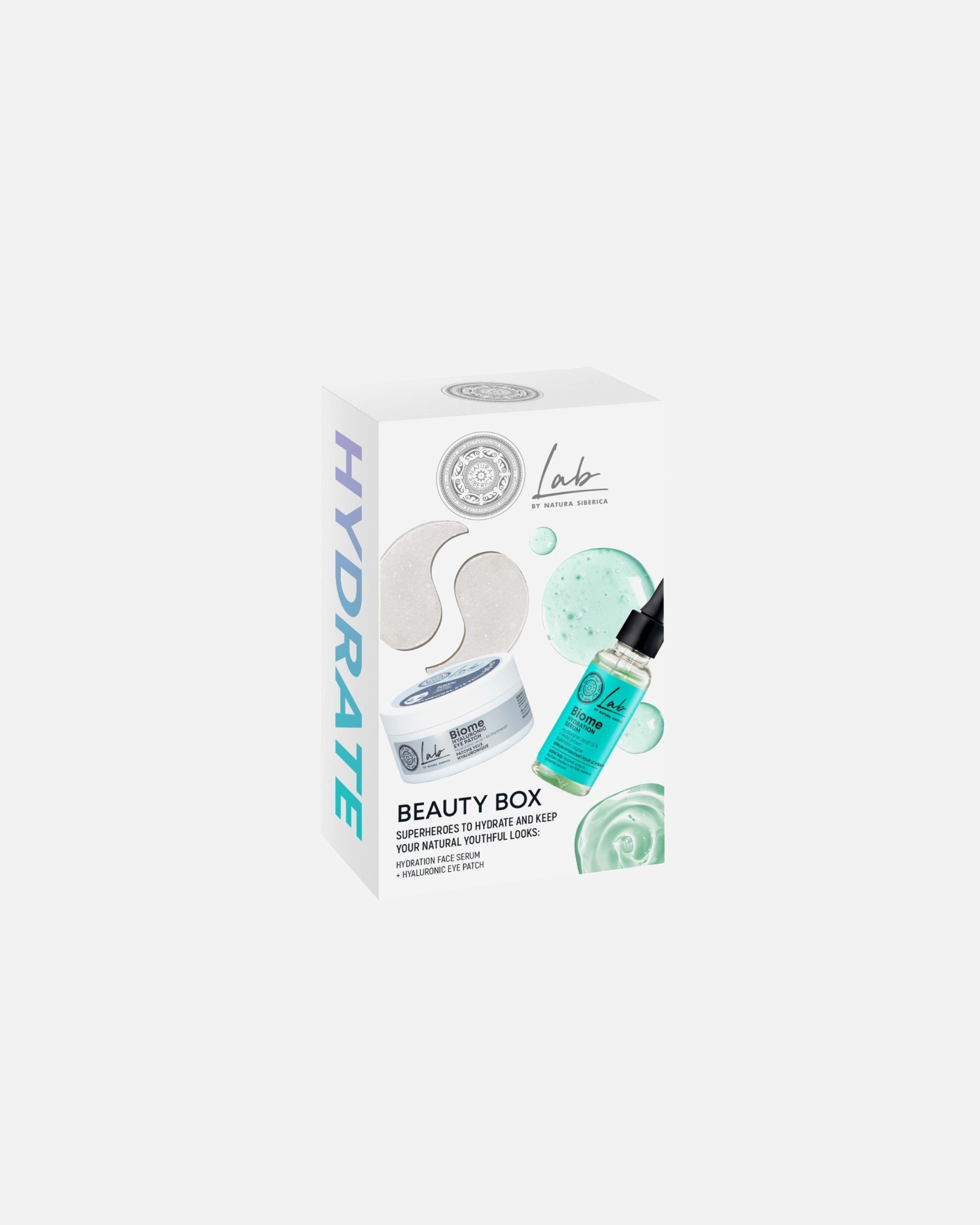 Natura Siberica Coffret hydratation (serum & patchs)