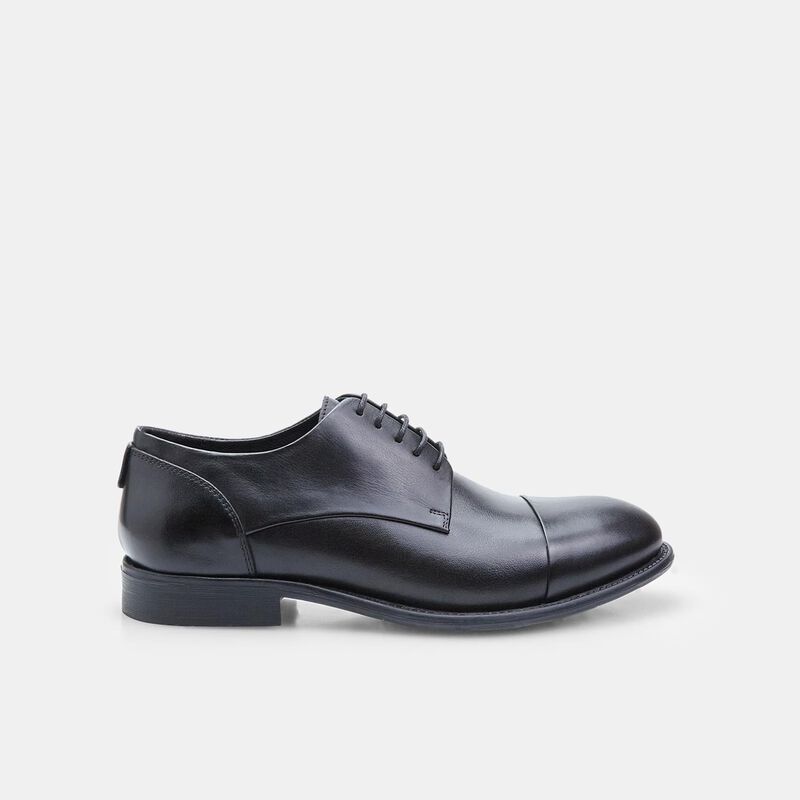 BATA Męskie skórzane buty sznurowane