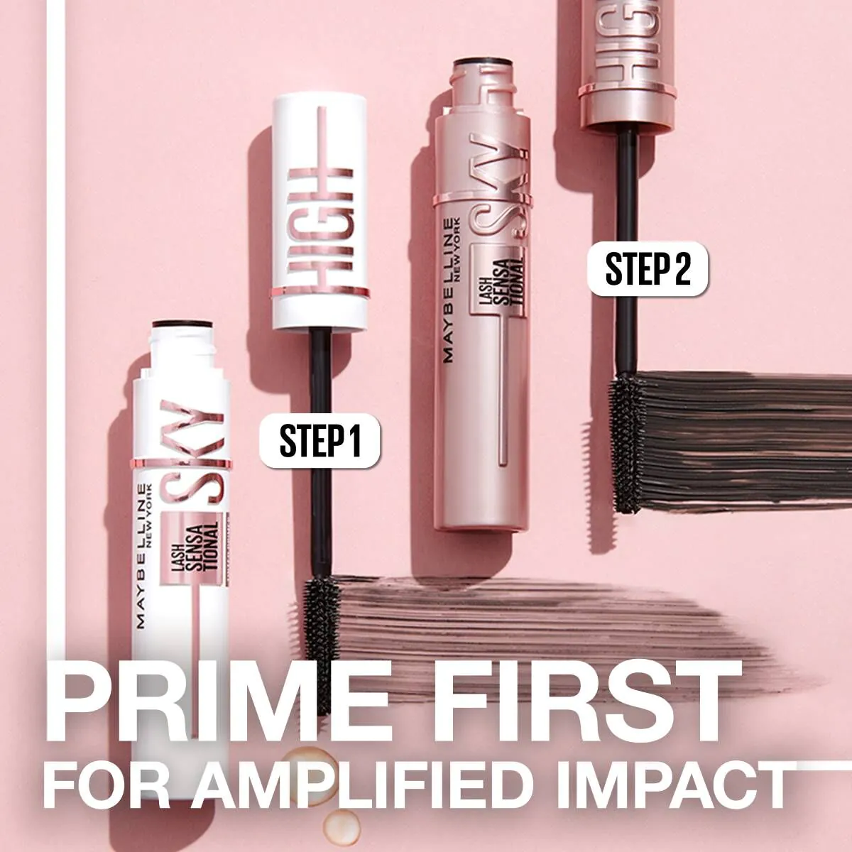 Maybelline Lash Sensational Sky High Tinted Primer Baza pod tusz do rzęs