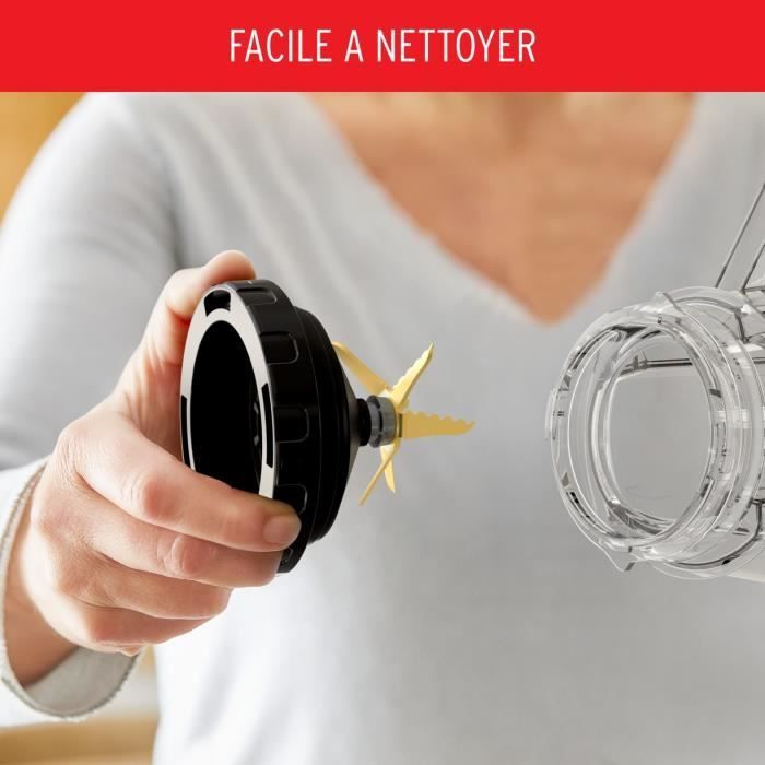Frullatore Moulinex PerfectMix +, 1200W, capacità 1,5L, LM88A810