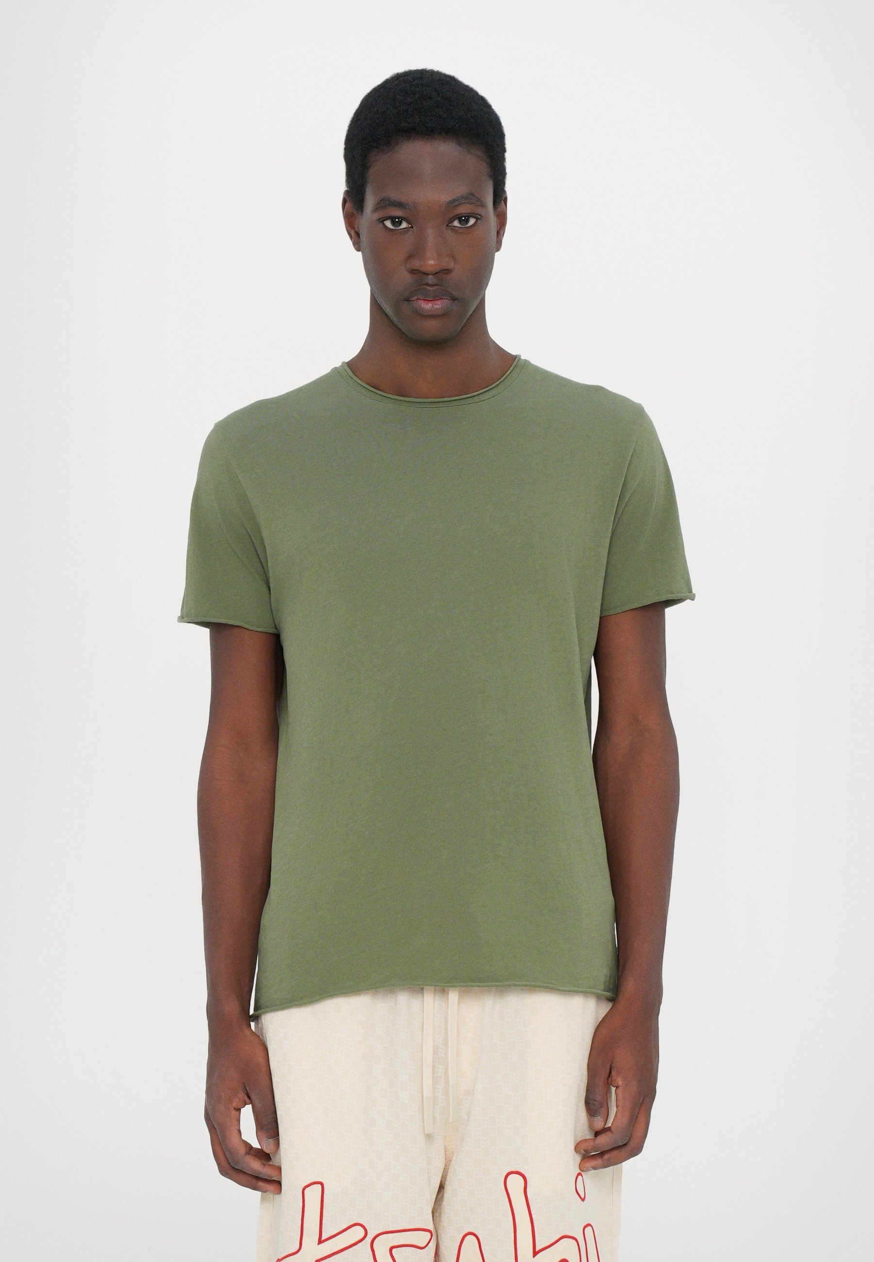 Filippa K Basic T-shirt - vervaagd groen