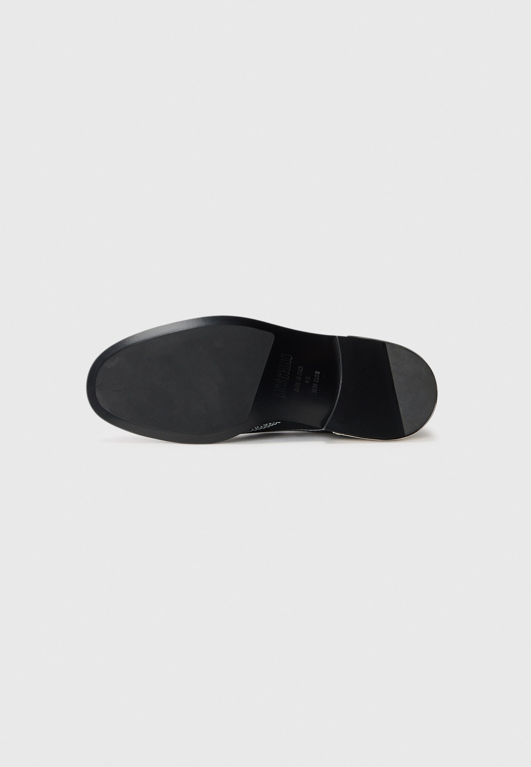 Mocassins MOSCHINO - noir/blanc