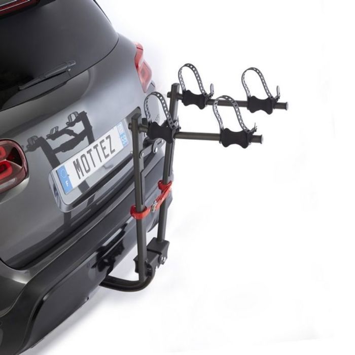 Portabici da gancio di traino per 2 bici elettriche - Mottez A032P2ELEC - Jupiter 2 Elec