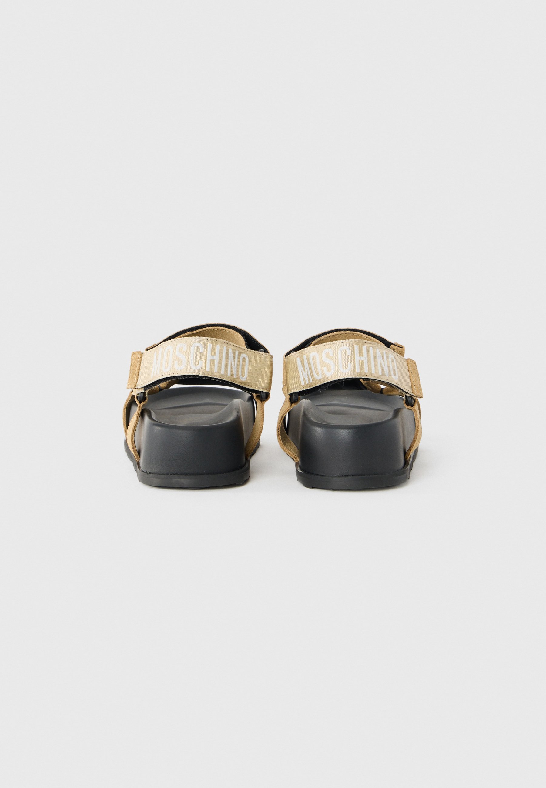 Sandali con plateau MOSCHINO - beige