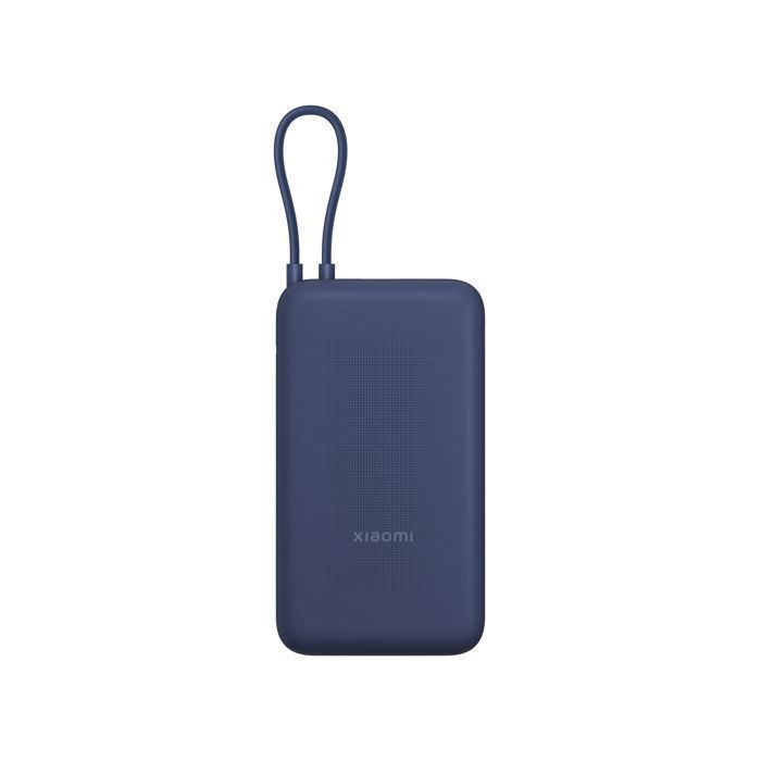 Power Bank - XIAOMI - 33W - 20000mAh - Cavo integrato - Blu - Ricarica rapida USB-C - Grande capacità