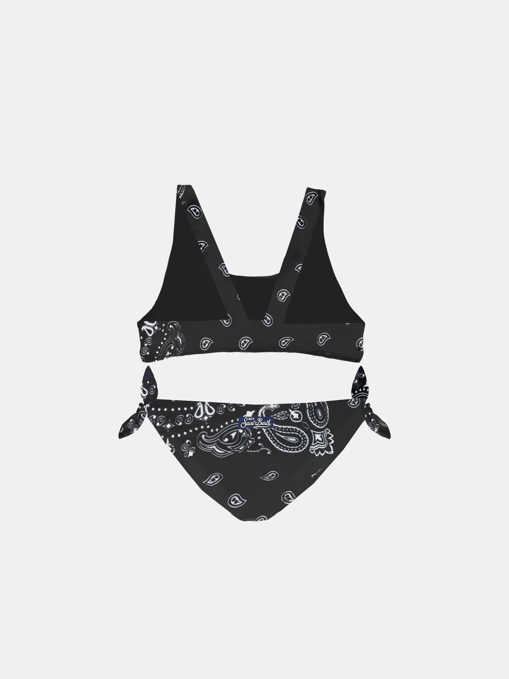 Svart bikini för tjejer