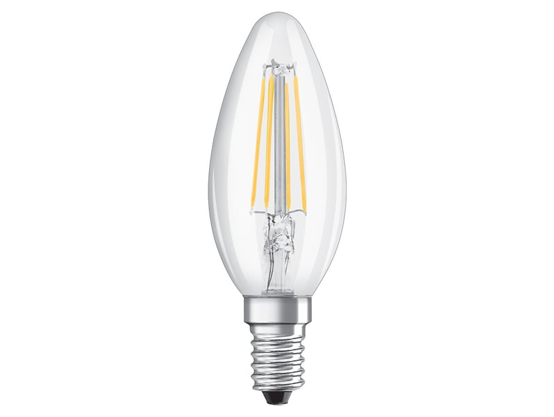 Żarówka LED E14 z ciepłą barwą światła
