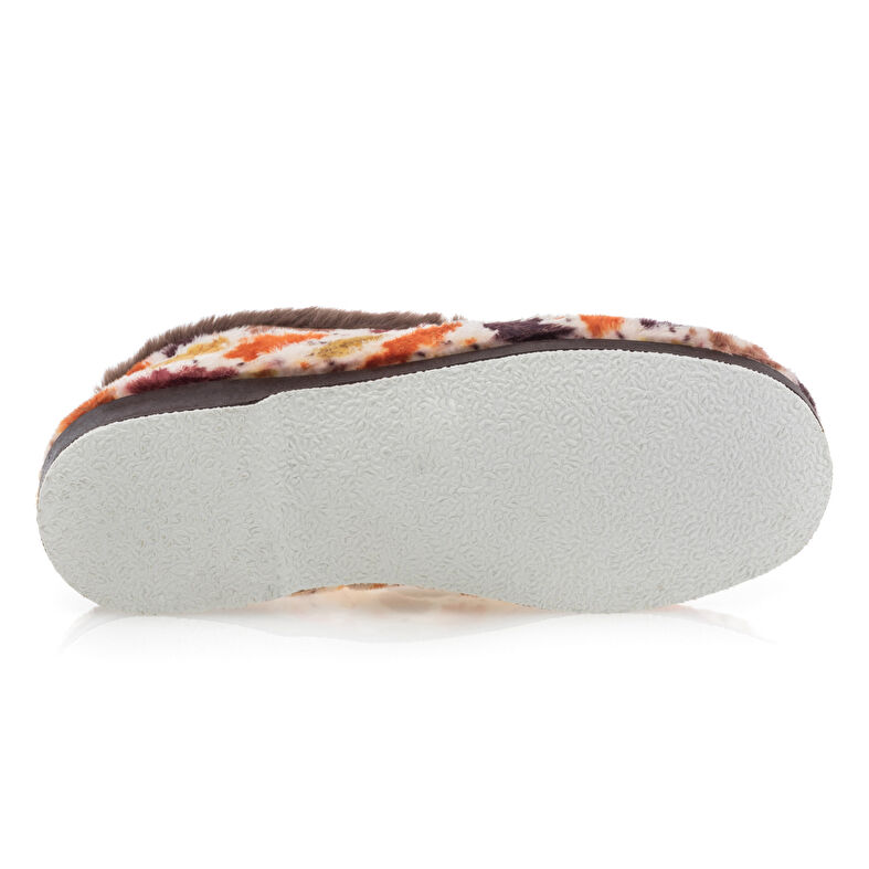 Pantuflas marrones para mujer
