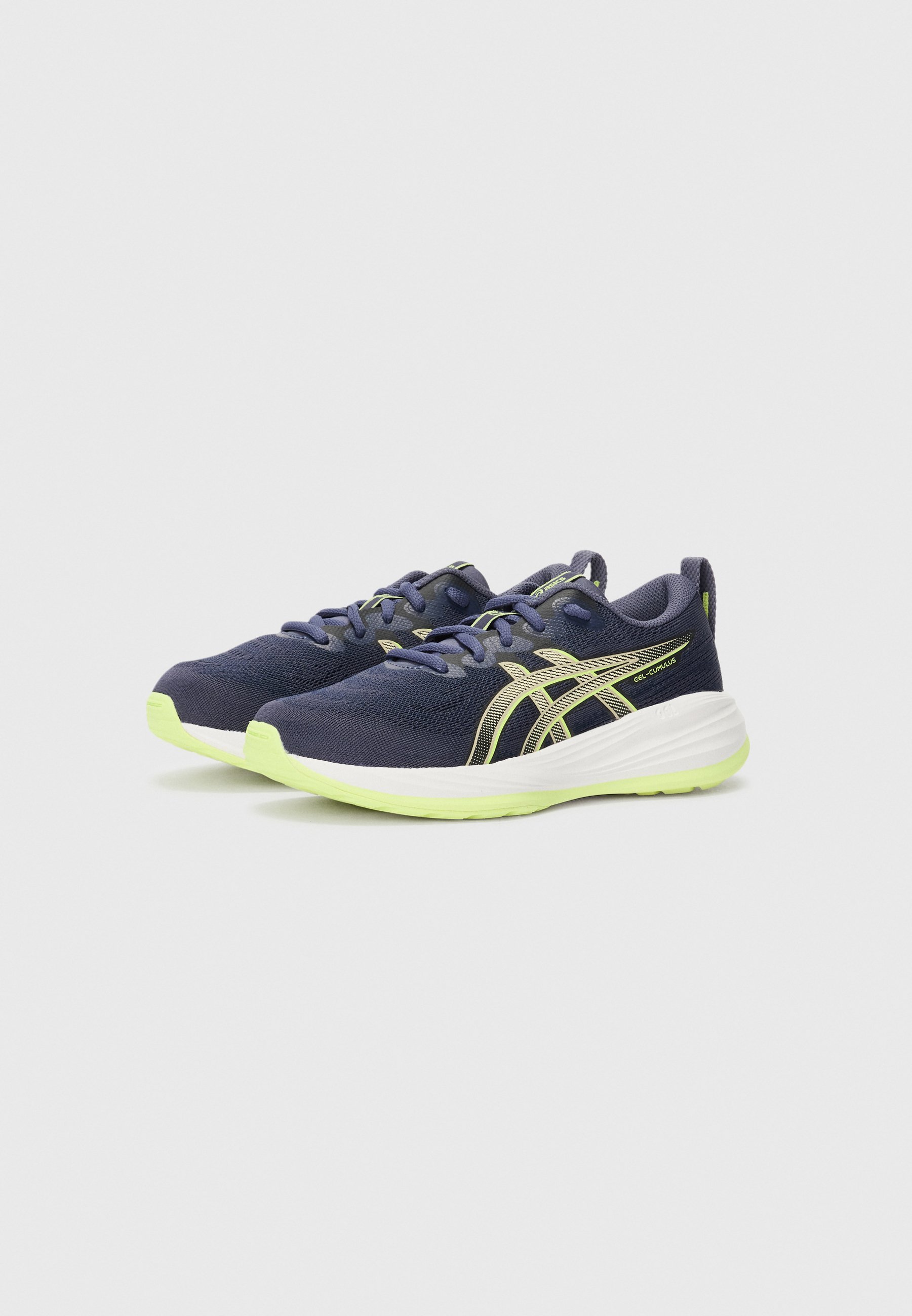 ASICS GEL CUMULUS 27 UNISEX - Scarpe da corsa su strada - indigo fog/lucid yellow