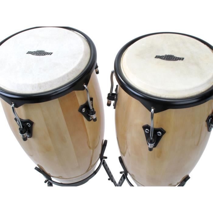 10 and 11 inch Classic Cantabile congas (color…
