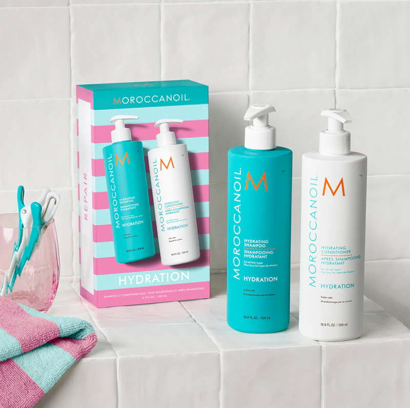 Moroccanoil Hydration Shampoo & Conditioner Duo Set für trockenes Haar