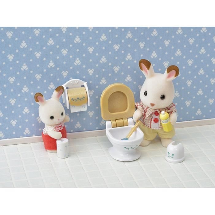 SYLVANIAN FAMILIES - 5286 - The Bathroom Set - The Village