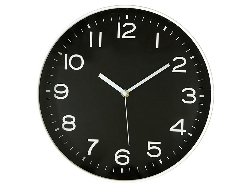 Zegar ścienny Basic black