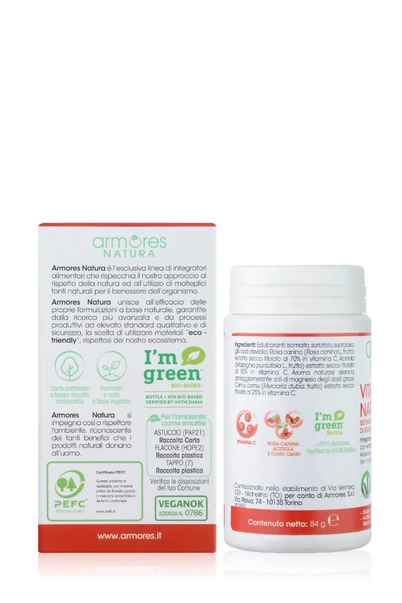 ARMORES NATURA Armores Natura Natuurlijke Vitamine C 60 Kauwtabletten voor het Immuunsysteem
