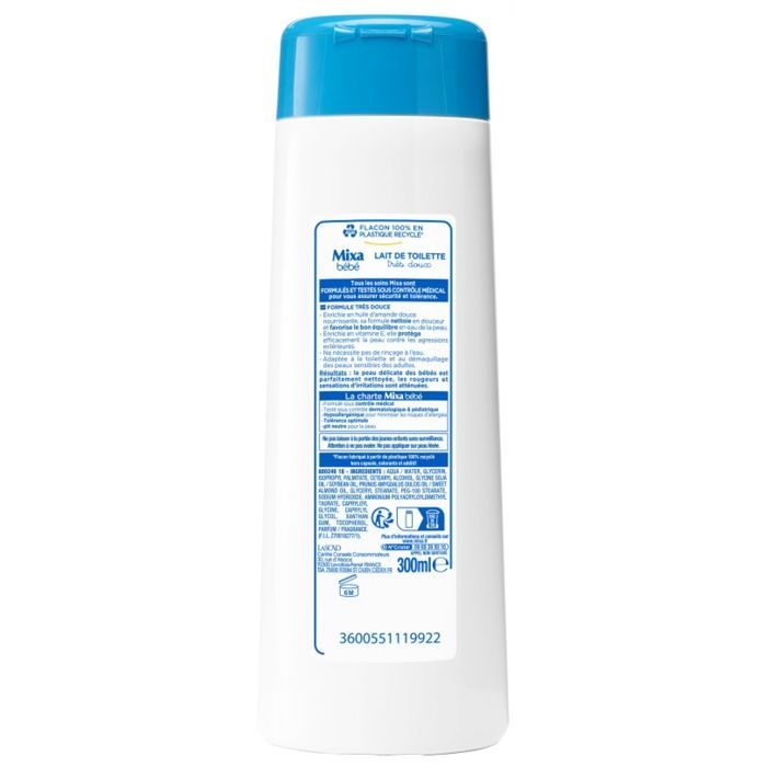 Leite de Limpeza Suave Mixa Baby 300ml