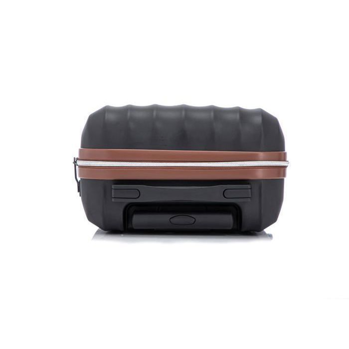 Maleta de cabina - CELIMS FRANCE - Modelo 2025 - 45x36x20 cm - Cerradura de combinación - Negro ónix