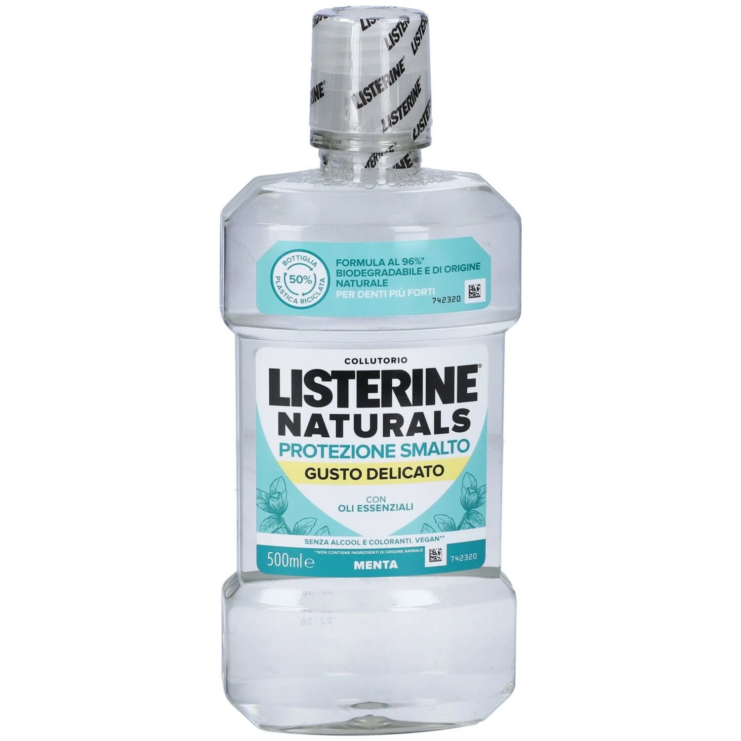 LISTERINE Listerine Naturals protection de l'émail des dents 500 ml