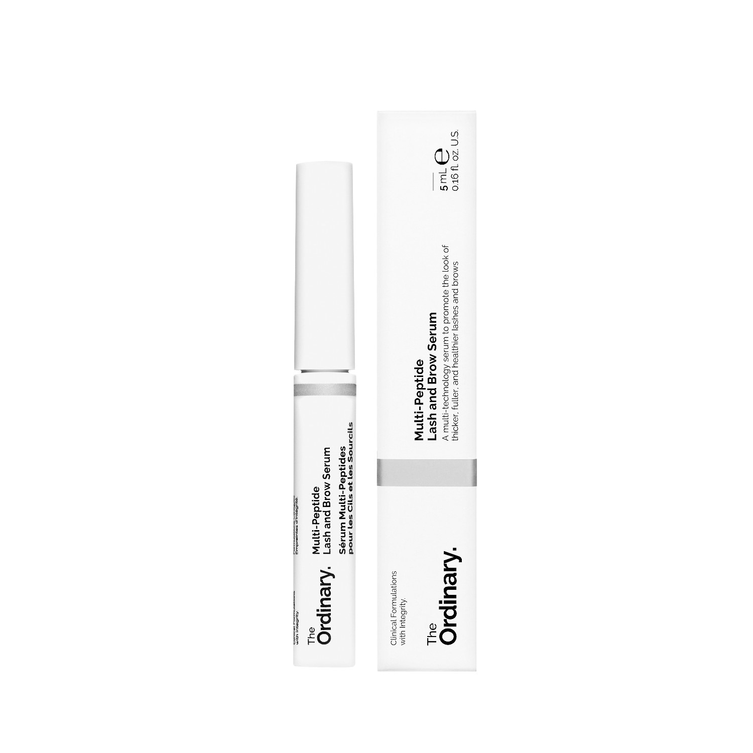 „The Ordinary Eyelash Care“ daugiapeptidinis blakstienų ir antakių serumas – 5 ml