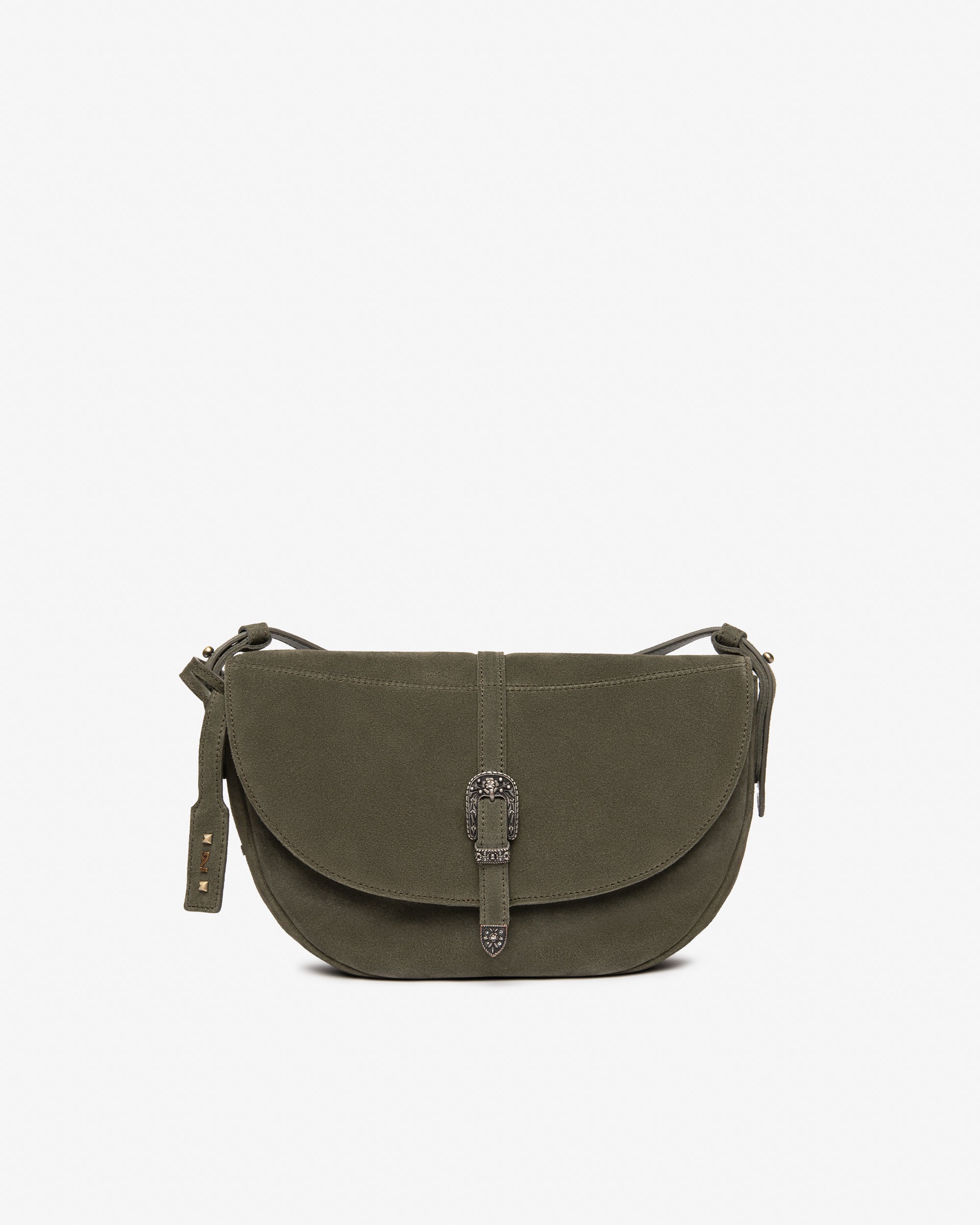  Damen-Schultertasche aus Leder