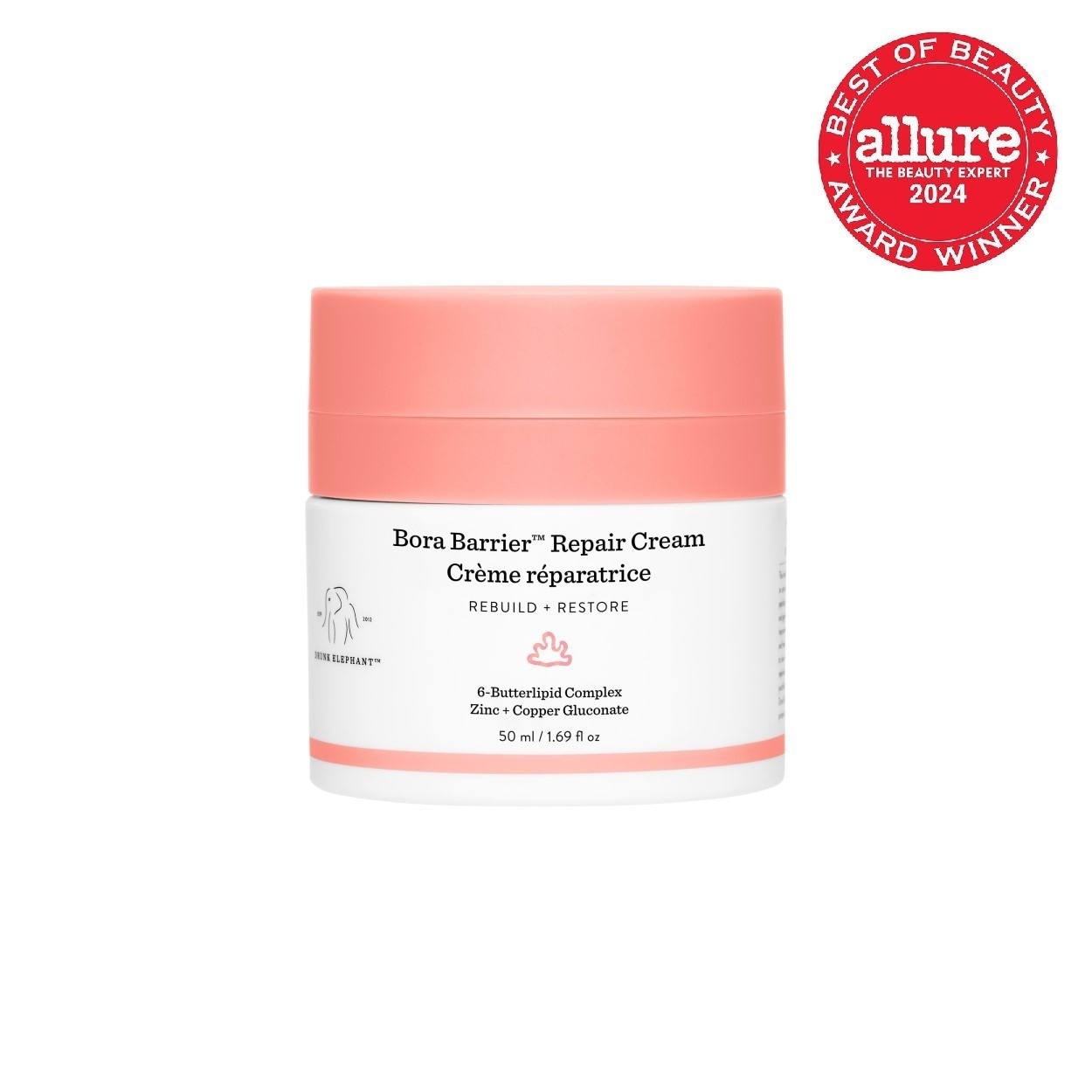 Krema za lice Pijani slon Bora Barrier™ krema za obnavljanje - 50 ml