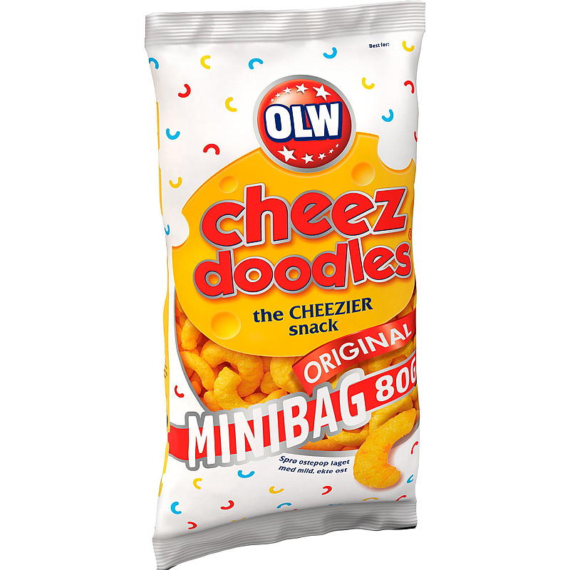 OLW Cheez-doodles 80 g OLW