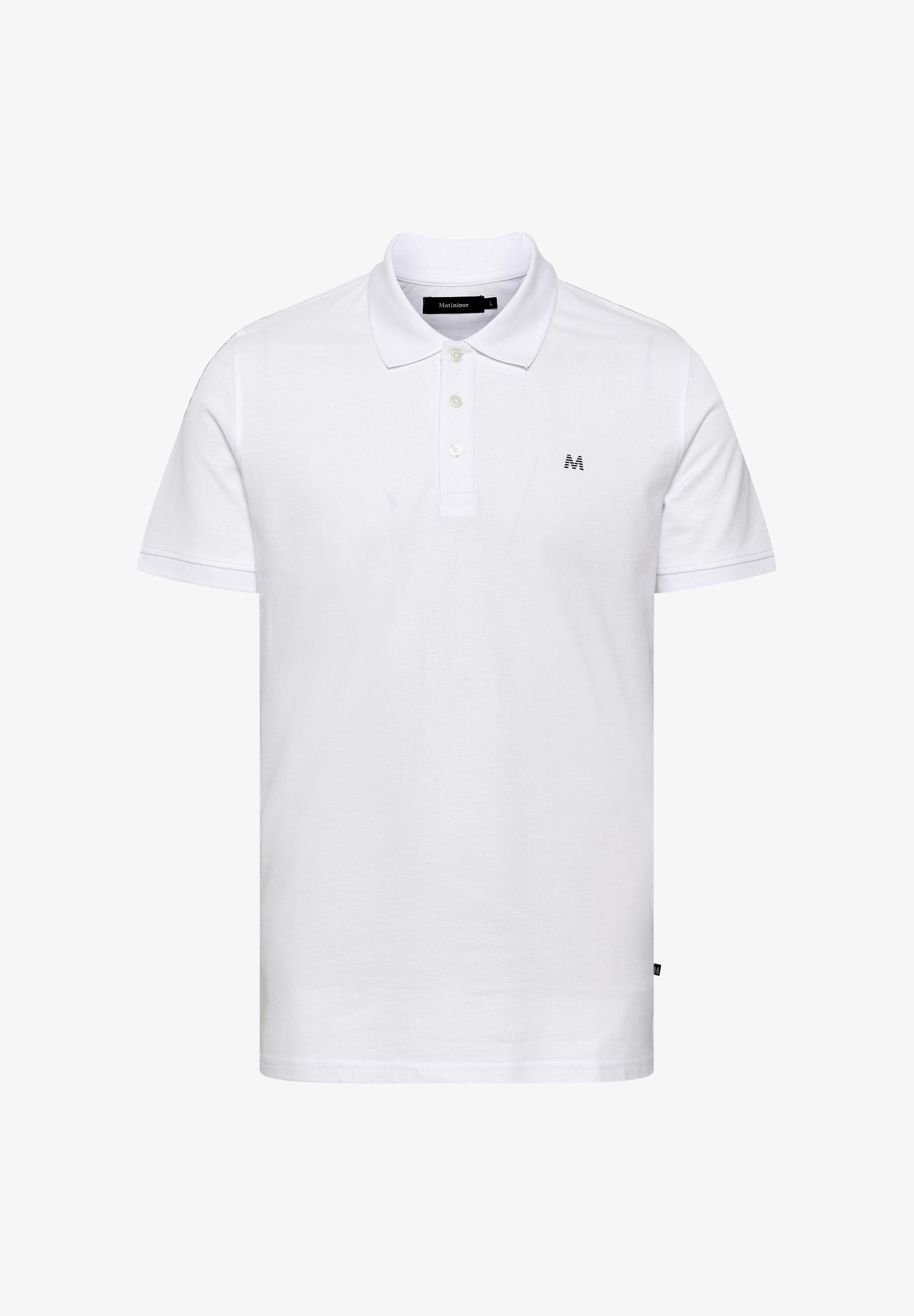 Matinique POLEO MELANGE - Poloshirt - wit