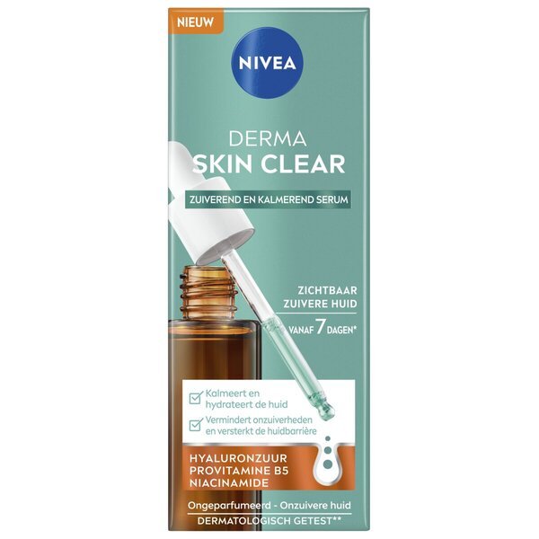 NIVEA Derma Skin Clear serum za čišćenje i umirivanje<br>30ml