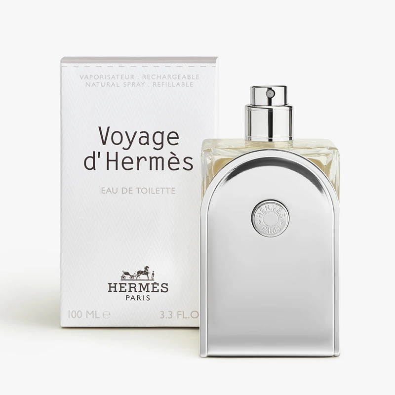 Pánská toaletní voda HERMÈS Voyage d'Hermès, plnitelná lahvička