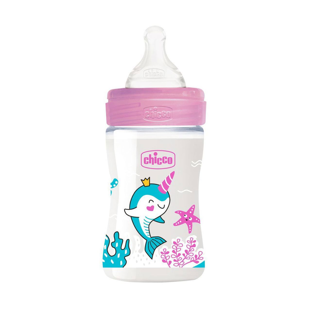 Well-being 150 ml silikonbabyflaske 0 mdr.