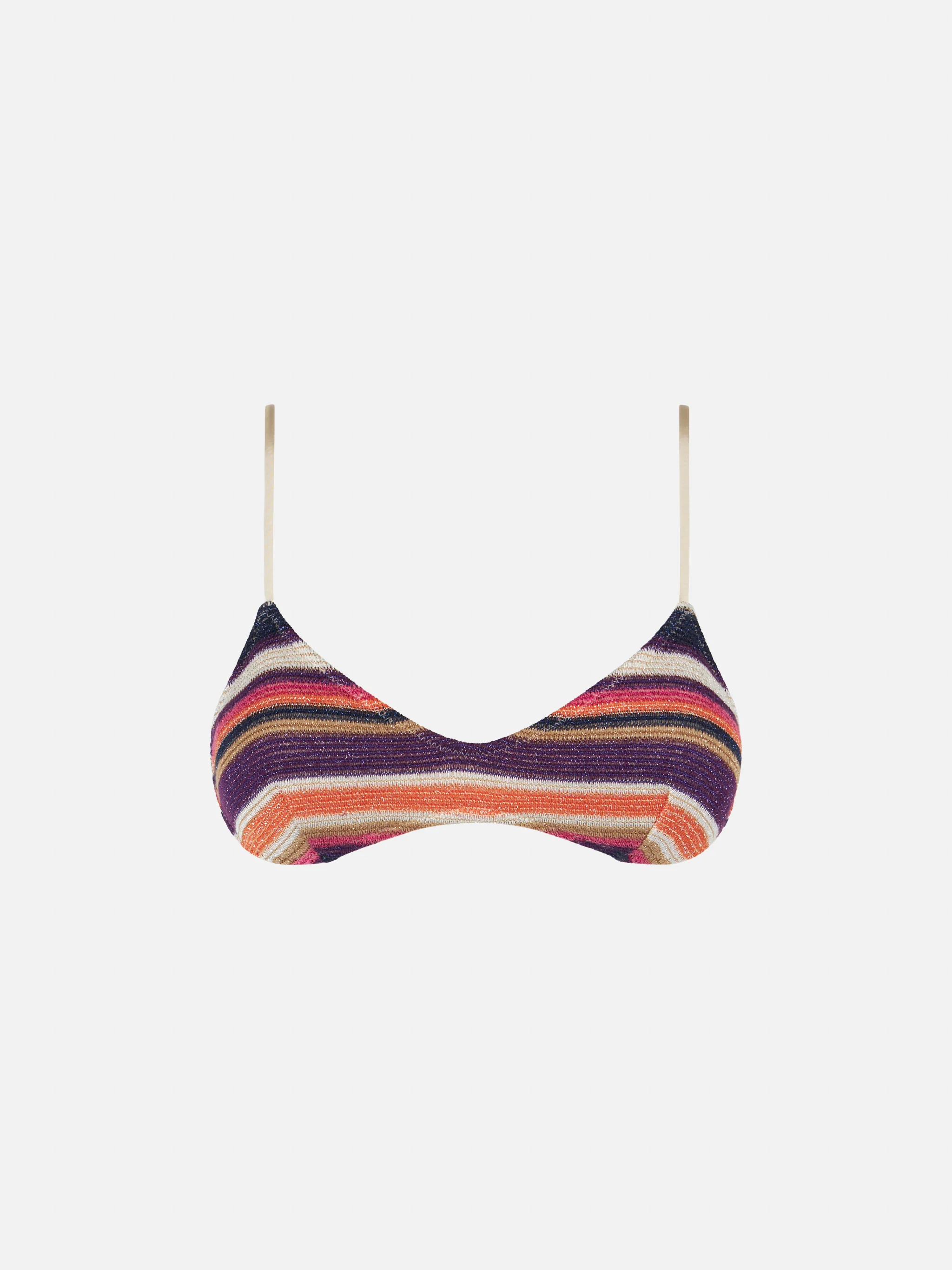 Veelkleurige paarse bralette