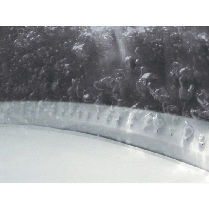Kit spa gonflable Intex PureSpa Carbone octogonal Bulles et Jets 4 places + 12 filtres + 5 kg de sel + Kit d'entretien