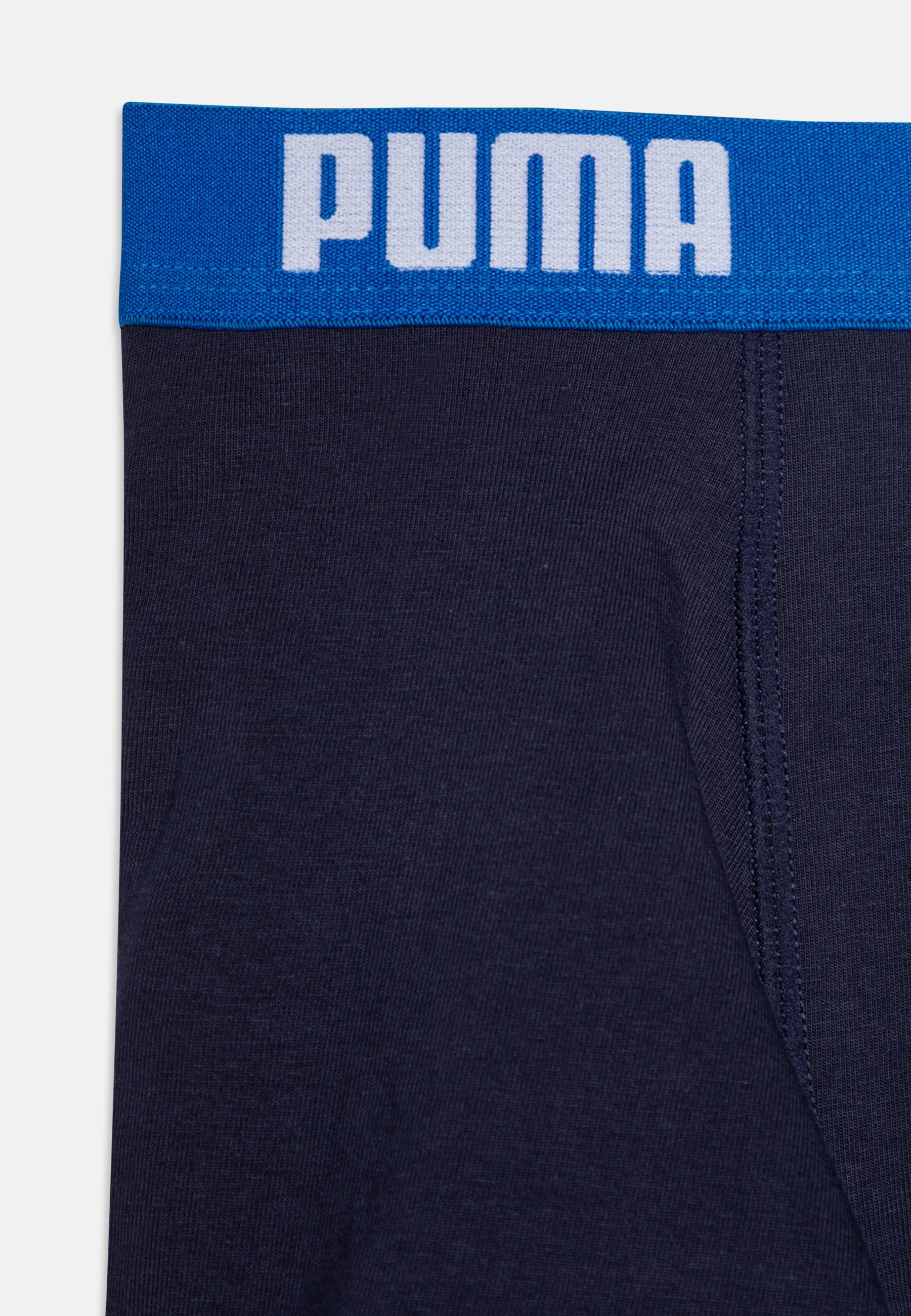 Lot de 2 pantalons Puma pour garçon, logo imprimé Everyday - bleu marine