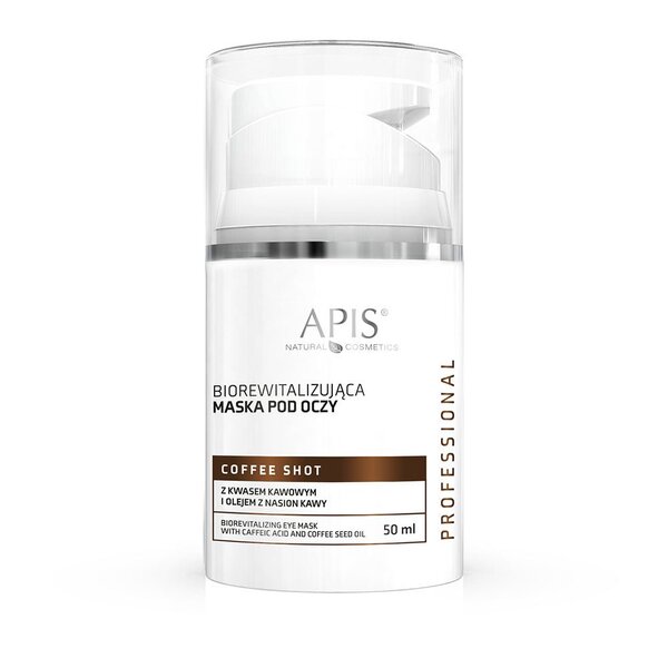 APIS Oogmasker met cafeïnezuur en koffiezaadolie 50 ml